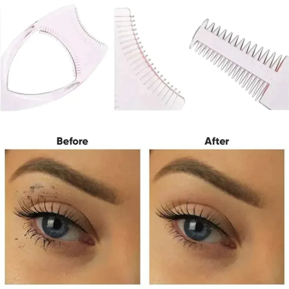 🔥BUY MORE SAVE MORE🔥3in1 Eyelashes Tools Mascara Shield Applicator Guard