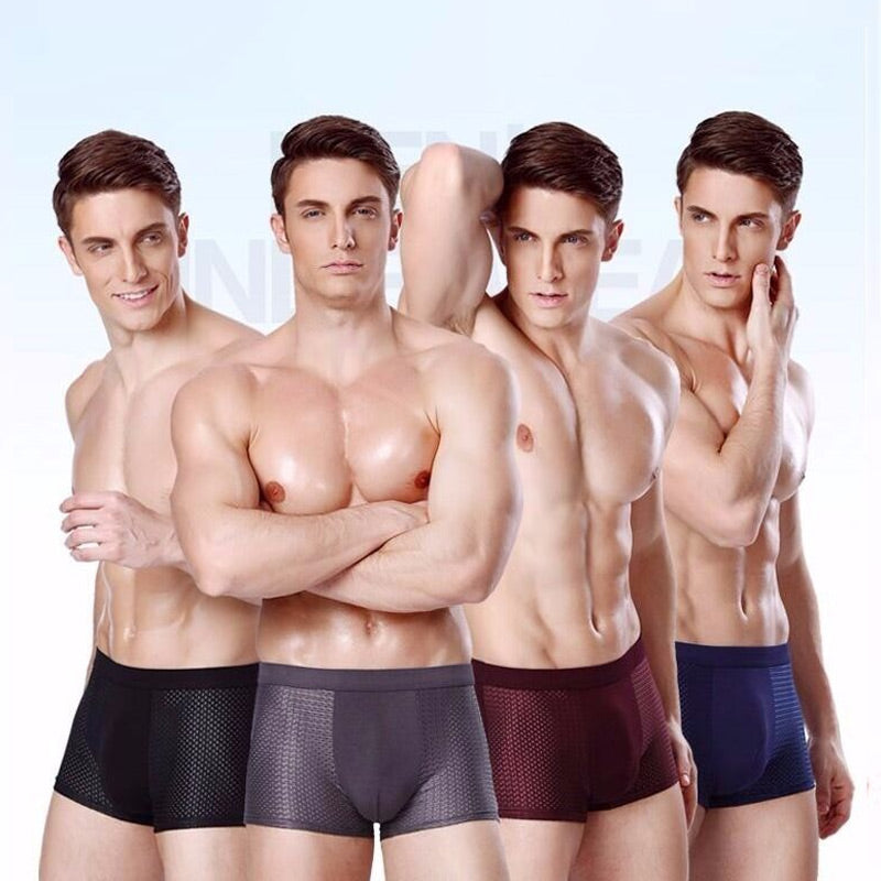 Antibacterial mesh underwear – great value 4-pack!