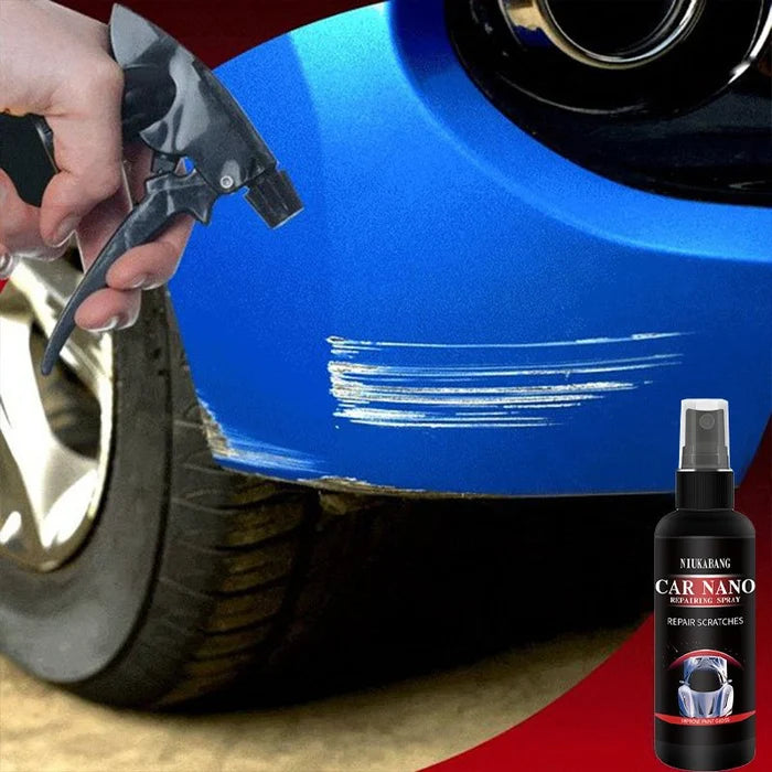 🥳2026 HOT SALE🥳💞50K+ SOLD!👴🚘 50% OFF! Nano Car Scratch Spray – Skip the body shop! Fade scratches in minutes with easy wipe-on formula. Restore your car's shine without breaking the bank. 🚗💷