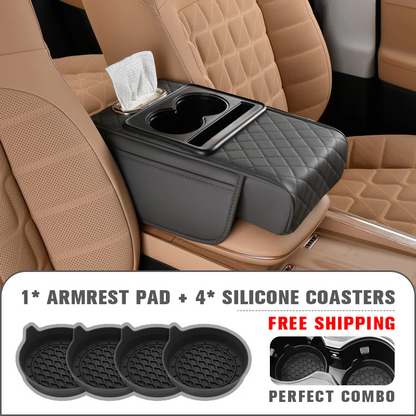 🔥BIG SALE 50% OFF🔥Integrated Pressurized Multifunctional Car Armrest Heightening Pad
