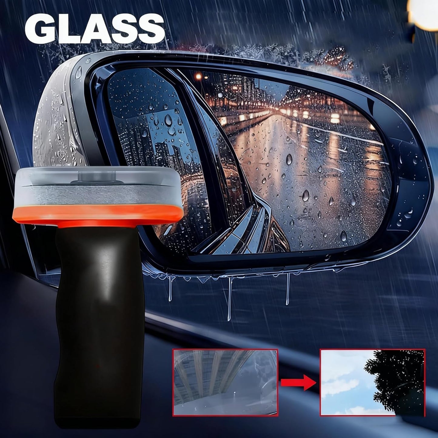 🏆2026 New Year Sale-49% OFF🚗Glass Guard, Glass Cleaner, Automotive Oil Film Cleaning Brush