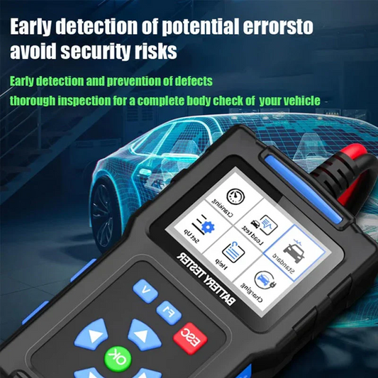 🎁2025 Hot Sale 50% OFF💥BT100 Car Battery Tester 12V Load Tester