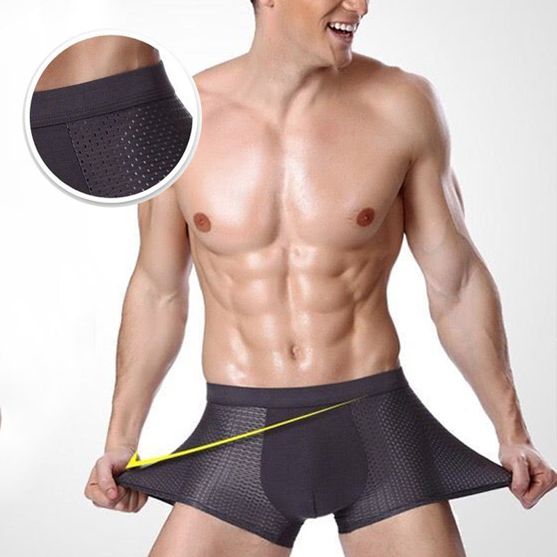 Antibacterial mesh underwear – great value 4-pack!