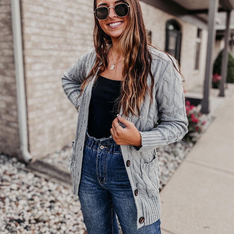 🔥 Women's Spring Midi-Length Knit Sweater