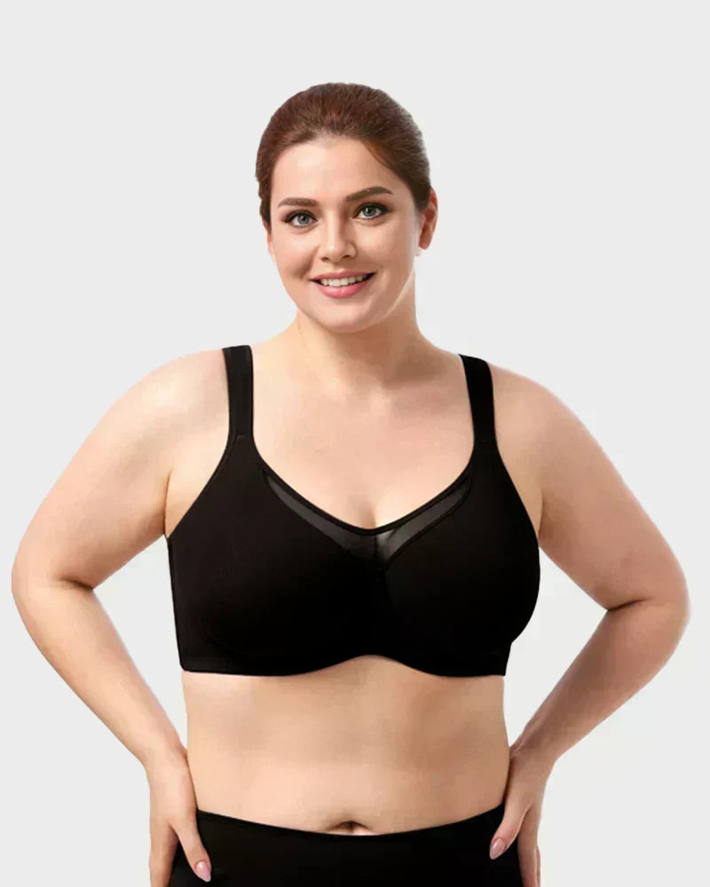 🏆 Last Day 65% Off Special Price ! 💐Women's Plus Size Cooling Full Coverage Minimizer Bra