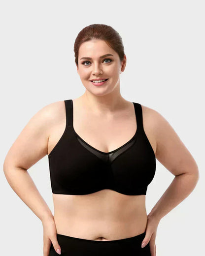 🏆 Last Day 65% Off Special Price ! 💐Women's Plus Size Cooling Full Coverage Minimizer Bra