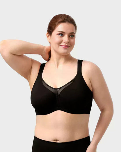🏆 Last Day 65% Off Special Price ! 💐Women's Plus Size Cooling Full Coverage Minimizer Bra