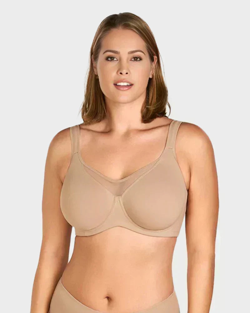 🏆 Last Day 65% Off Special Price ! 💐Women's Plus Size Cooling Full Coverage Minimizer Bra