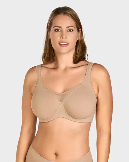 🏆 Last Day 65% Off Special Price ! 💐Women's Plus Size Cooling Full Coverage Minimizer Bra