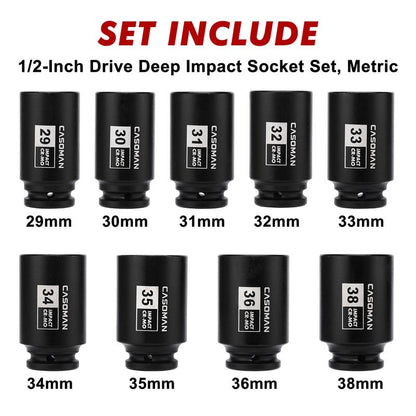 📢📢50% OFF⏰8-Piece Drive Impact Socket Set