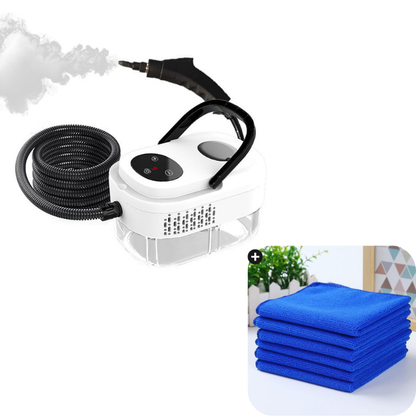 🥳2026 HOT SALE🥳💞50K+ SOLD!📢⏰ 50% OFF! High‑Temp Steam Cleaner – 105°C steam, 15s heat‑up. Kills 99.9% germs, no chemicals. 6 levels, large 1100ml tank. Multi‑surface magic! 🔥✨