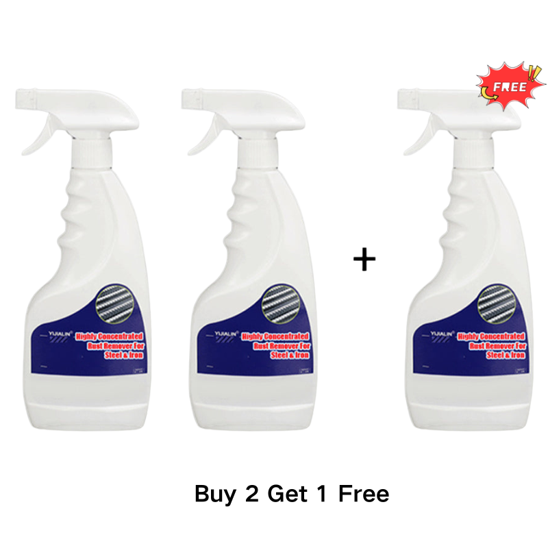 💥 Buy 2 and get 1 Free🔥 Highly concentrated rust remover for steel & iron