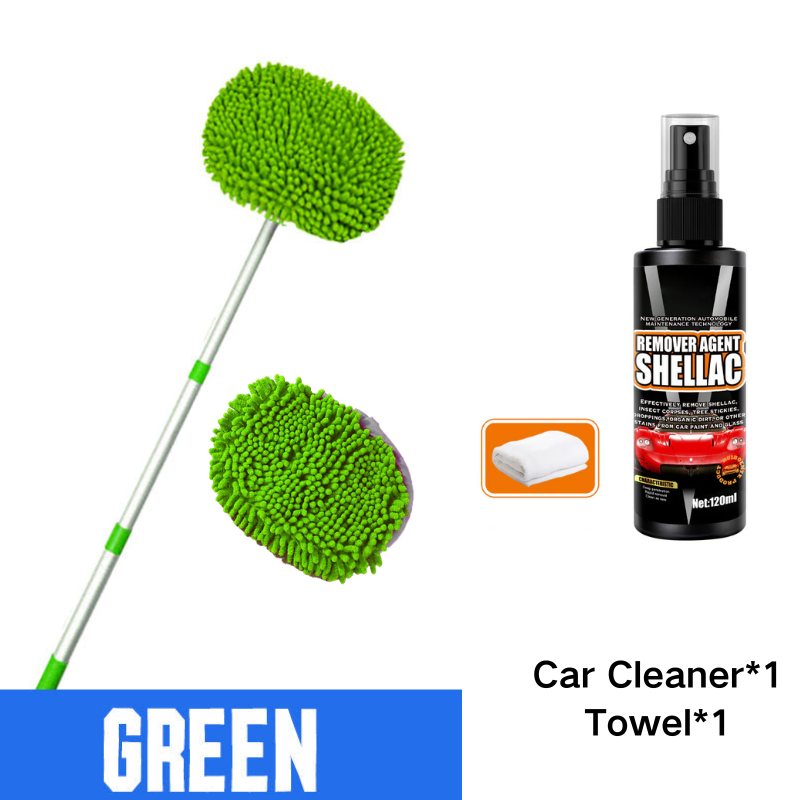 🚗 50% OFF NOW! 🧽 Durable Aluminum Long Handle Telescopic Car Wash Mop – Soft Microfiber, Scratch-Free & Adjustable Length ✨