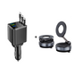 🔋 50% OFF NOW! 🚗 Fast Charging 7-in-1 Retractable Fast Car Charger with Voltage Display – USB-C For Android&Lighting For APPLE
