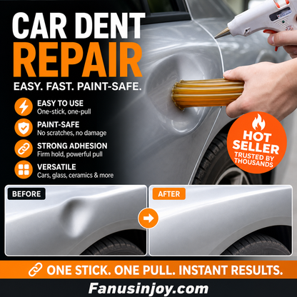 🥳2026 HOT SALE🥳💞50K+ SOLD!🚗🔧 50% OFF! Paintless Dent Repair Glue Stick – Melt, stick, pull – dents disappear. Safe on paint, works on glass & DIY projects. Save £££ on bodywork! 🛠️✨
