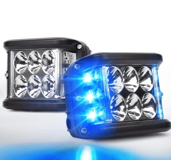 🎉🎉🎉 Limited time offer 🎉🎉🎉 double-sided two-color LED car lights.