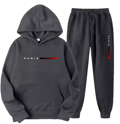 Men's Hooded Tracksuit Set