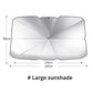 🔥Car Windshield Sun Shade Umbrella - Foldable Car Umbrella Sunshade Cover UV Block Car Front Window (Heat Insulation Protection) for Auto Windshield Covers Most Cars