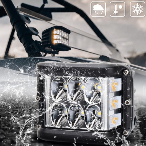 🎉🎉🎉 Limited time offer 🎉🎉🎉 double-sided two-color LED car lights.