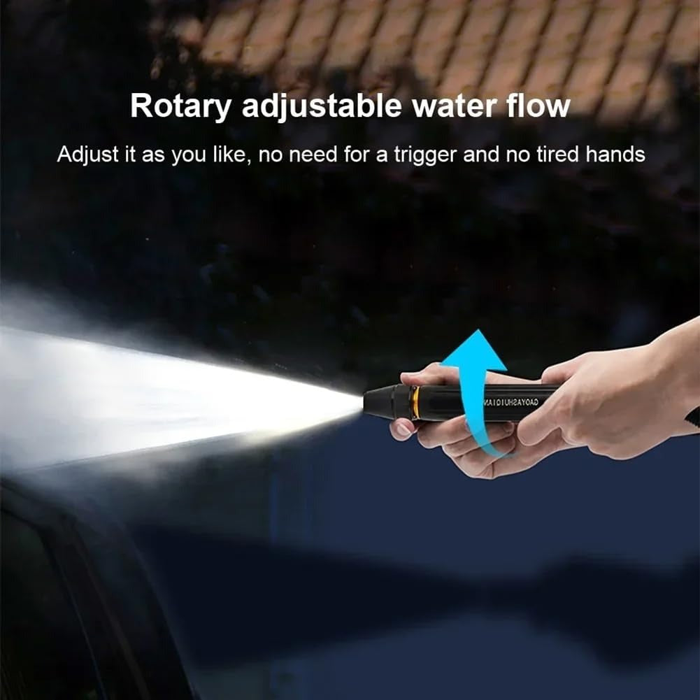 🏆LAST DAY SALE ONLY ￡7.99!!🔥Home high-pressure car wash water gun with booster nozzle and hose, a must-have for watering plants and vegetables, and car washing.👍💦