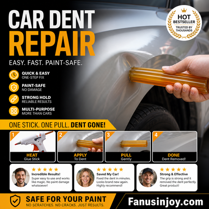 🥳2026 HOT SALE🥳💞50K+ SOLD!🚗🔧 50% OFF! Paintless Dent Repair Glue Stick – Melt, stick, pull – dents disappear. Safe on paint, works on glass & DIY projects. Save £££ on bodywork! 🛠️✨