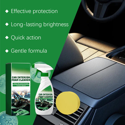 🔥BUY 1 GET 1 FREE🔥Effective Car Interior Foam Cleaner with Sponge