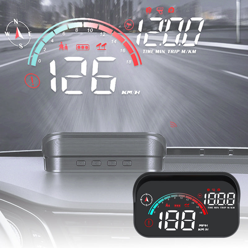 🚗Car GPS Speedometer Heads Up Display✨️