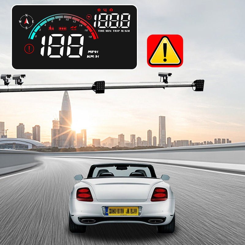 🚗Car GPS Speedometer Heads Up Display✨️