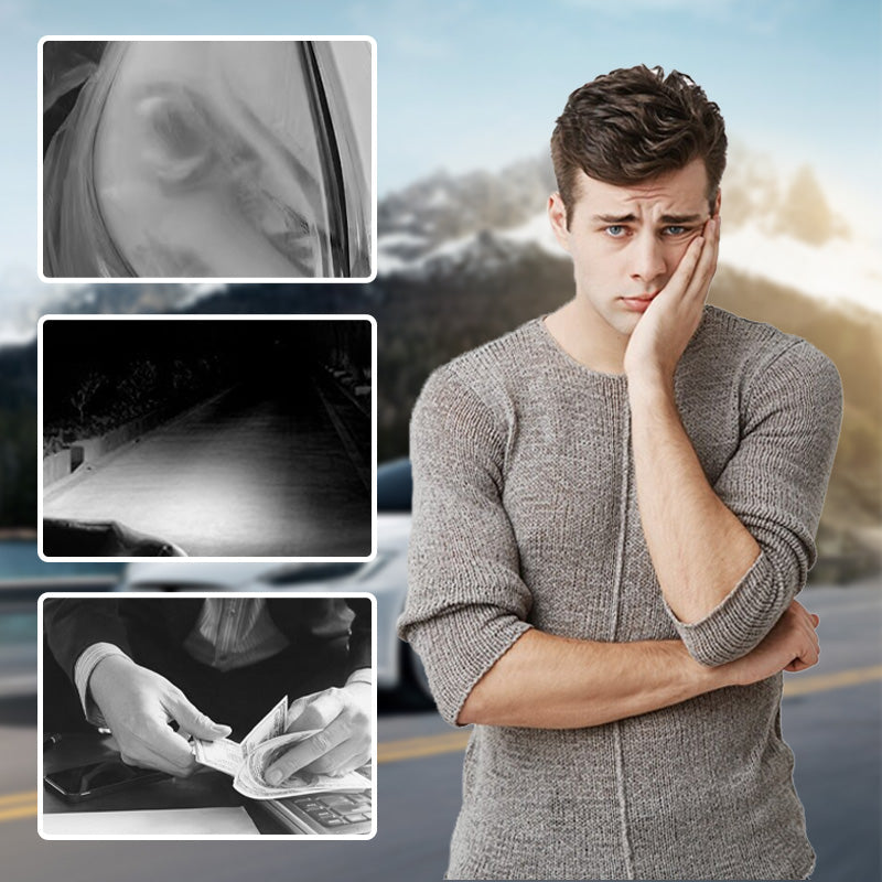 📢📢Buy 5 Get 5 Free⏰Car Headlight Cleaning and Restoration Agent