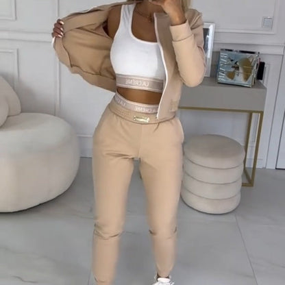 🎉New Year’s Hot Sales - 70% OFF😍Women's 3-Piece Zip-Up Tracksuits