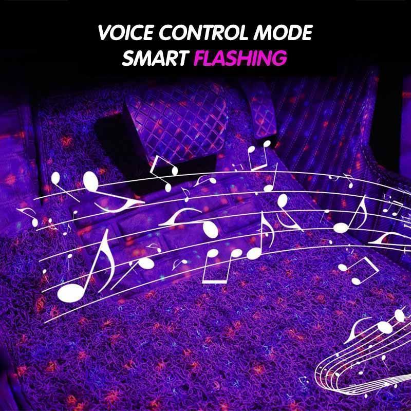 🔥HOT SALE 50%OFF🔥Premium Wireless Charging LED Ambient Light Strip for Car Footwell