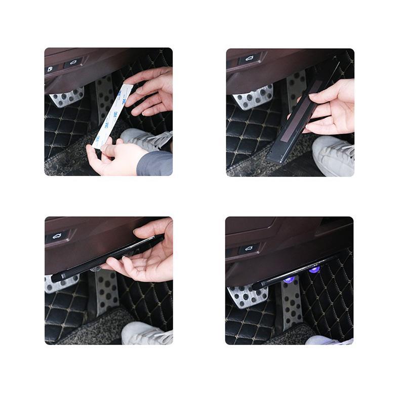 🔥HOT SALE 50%OFF🔥Premium Wireless Charging LED Ambient Light Strip for Car Footwell