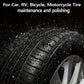 Versatile Lasting Hydrophobic Car Tire  Polishing Cleaner Paste