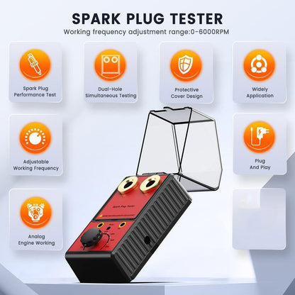 Spark Plug Tester with Dual Test Holes