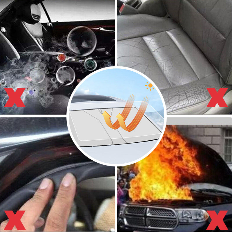 🥳2026 HOT SALE🥳💞50K+ SOLD!💥🚗☀️ 50% OFF! Car Heat Insulation Sunshade – UPF50+ blocks UV & heat. Multi-layer protection keeps car cool. Easy spring-ring install, folds flat for storage. A summer essential. 🛡️