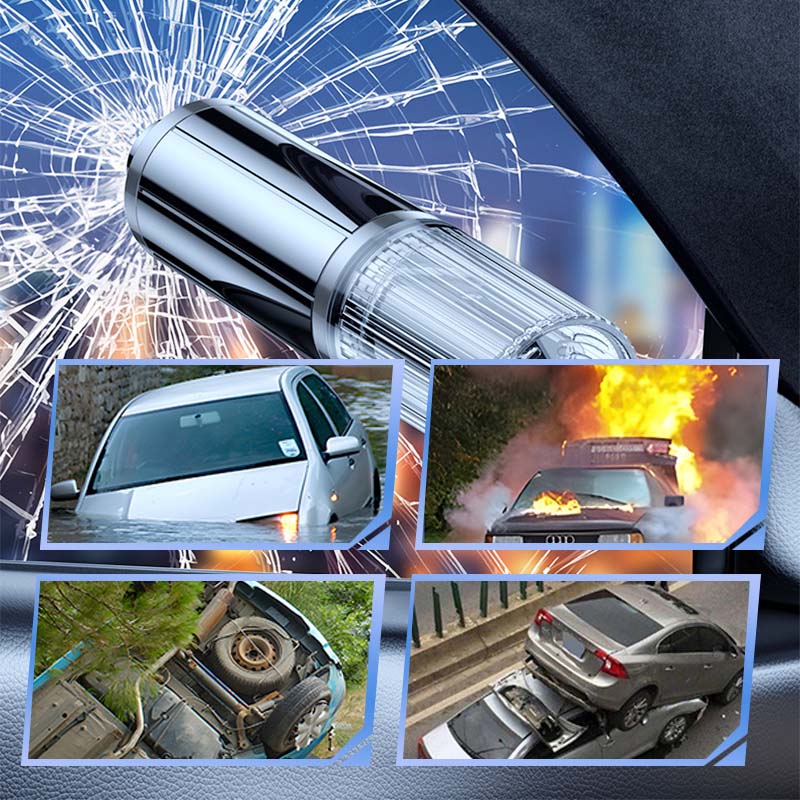🌟 Hot Sale 50% OFF🌟Emergency Car Window Breaker Seatbelt Cutter Tool