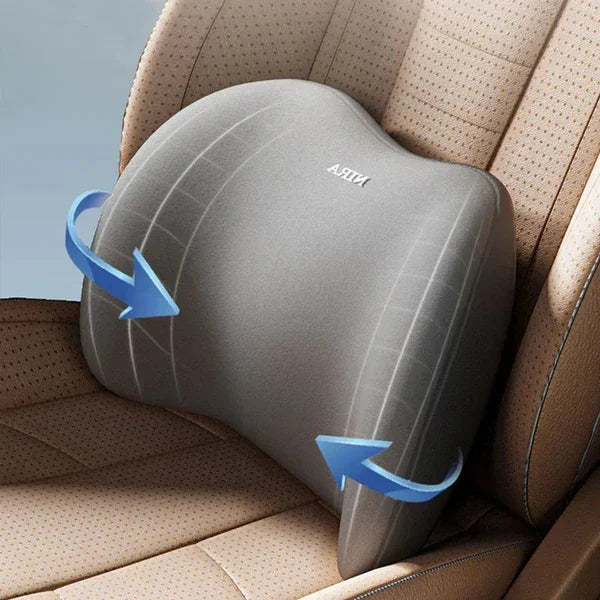 💥🚗 Sit better. Drive better. Ergonomic car cushion that actually supports your back. 💪