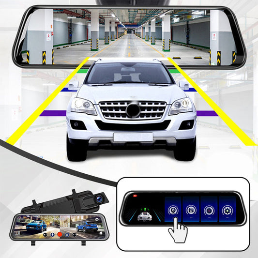 📢📢50% OFF !! ⏰ Touchscreen Dash Cam – Front & rear 4K, 24/7 parking & reverse aid – Night vision, loop recording – perfect for all-weather driving 🚗