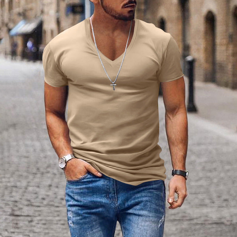 Men's Slim-Fit V-Neck T-Shirt