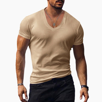 Men's Slim-Fit V-Neck T-Shirt