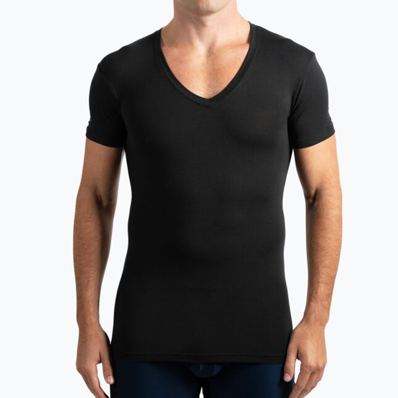 Men's Slim-Fit V-Neck T-Shirt