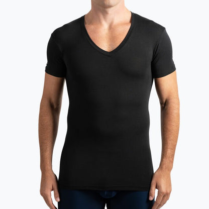 Men's Slim-Fit V-Neck T-Shirt