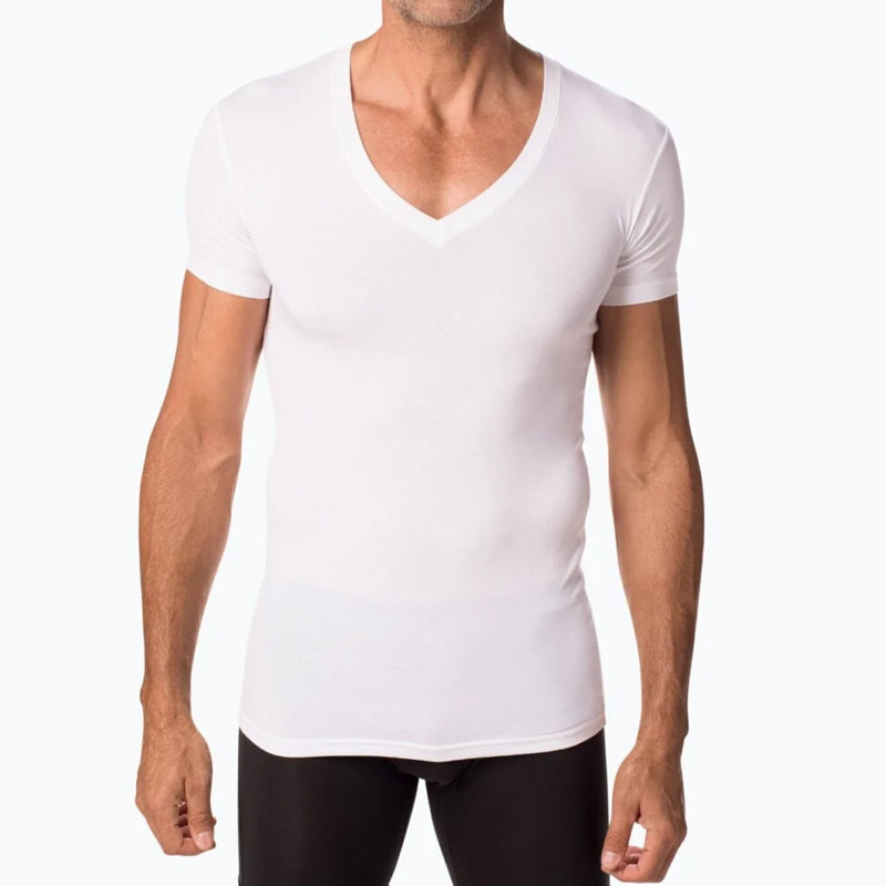 Men's Slim-Fit V-Neck T-Shirt