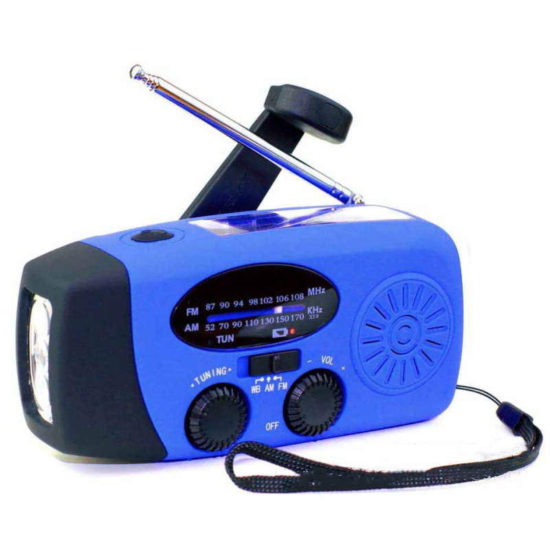 📻 60% OFF NOW! 🔋 Multifunctional Portable Solar Emergency Radio – Power Bank, Hand Crank & Weather Alert ⚡