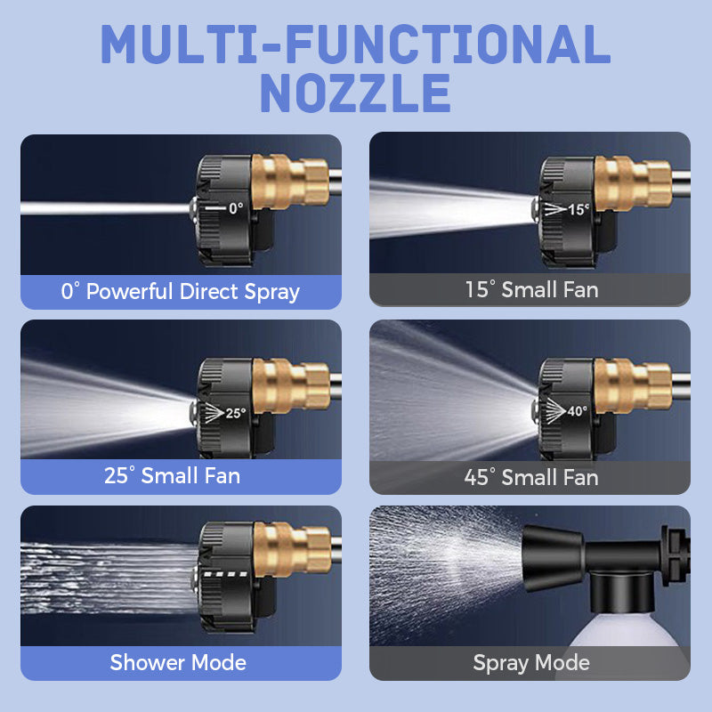 🔥LAST DAY SALE 50% OFF!!✨⚡50K+ SOLD! 💦 PORTABLE CAR WASH MACHINE - High Pressure & Multi-Purpose Use, Compact Design for Easy Storage, Ideal for Outdoor Cleaning and Vehicles 🌟🔧