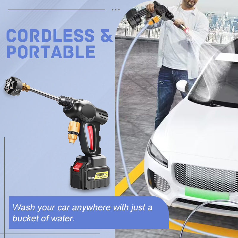 🔥LAST DAY SALE 50% OFF!!✨⚡50K+ SOLD! 💦 PORTABLE CAR WASH MACHINE - High Pressure & Multi-Purpose Use, Compact Design for Easy Storage, Ideal for Outdoor Cleaning and Vehicles 🌟🔧