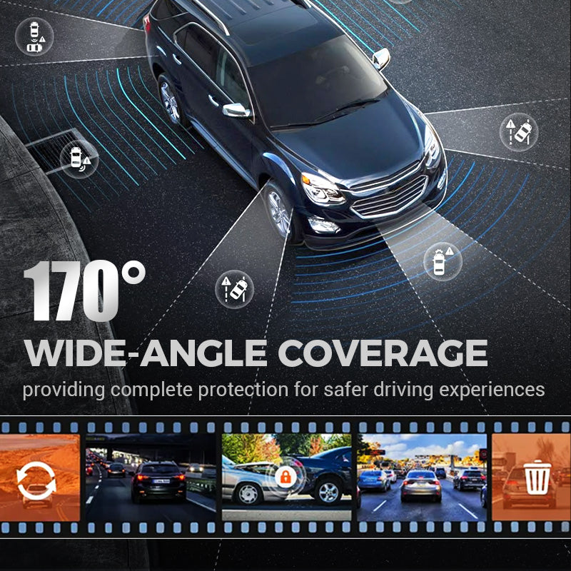 Smart Touchscreen Wireless Dashcam