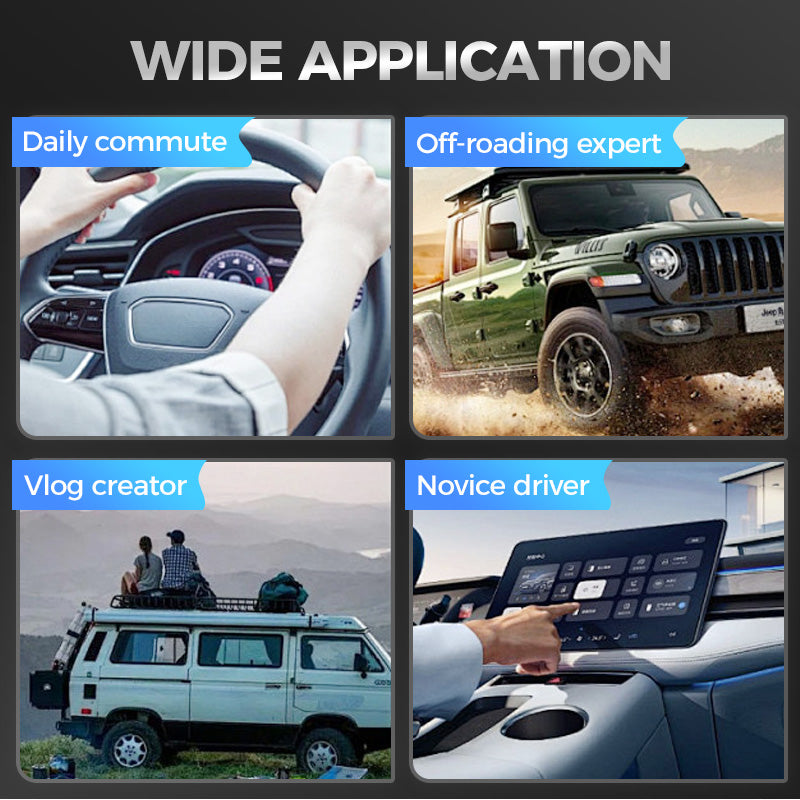 Smart Touchscreen Wireless Dashcam