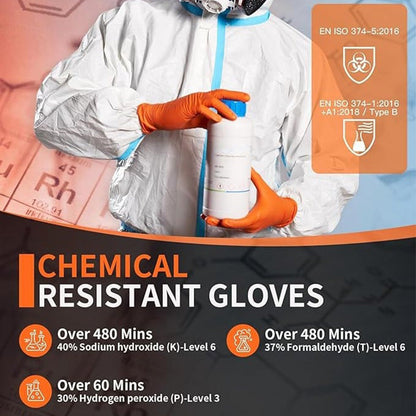 🔥Hot Sale 50% 0FF🔥Super wear-resistant nitrile gloves 30 PCS