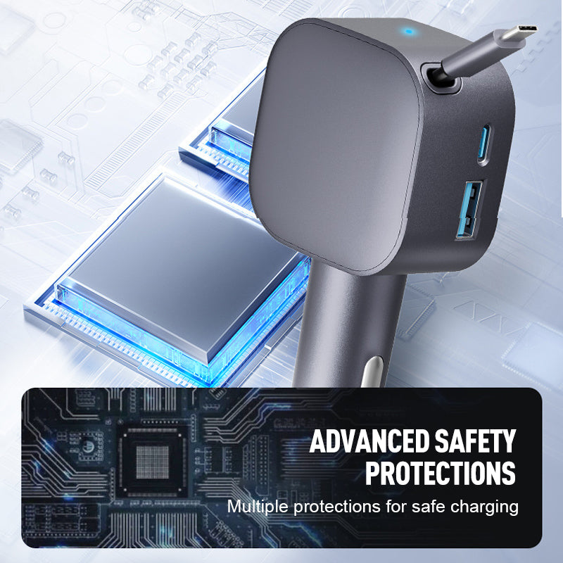 💡✨Compact Retractable Car Charge